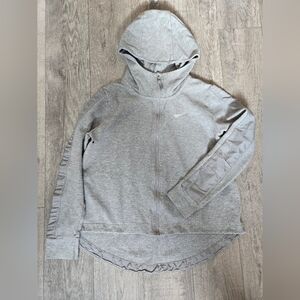 Nike Gray Zip-Up Hoodie